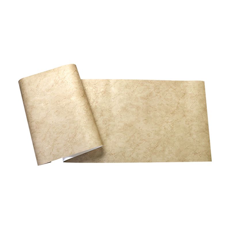 Neutrale kleur marmerlook behangrol, vlekbestendige wandbekleding voor slaapkamerdecoratie