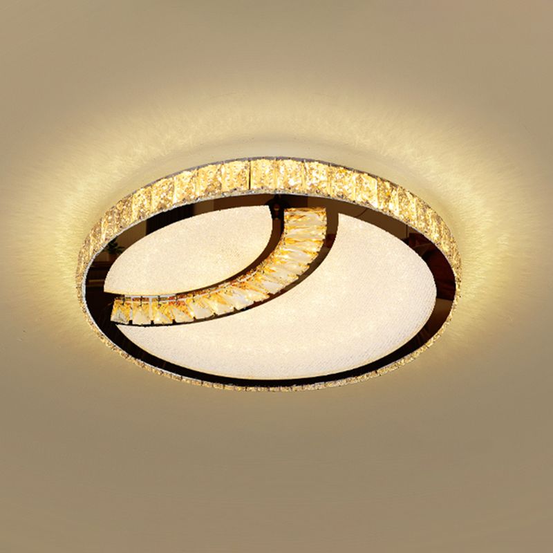 Acier inoxydable-Acier à bouches géométriques Éclairage Éclairage Éclairage du mont Fixture