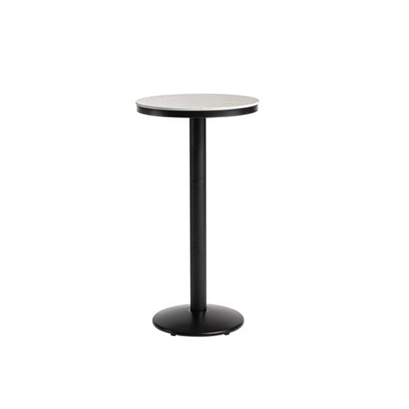 Industrial Round Bar Table Set 1/2/3 Pieces Sintered Stone Bar Table Set for Dining Room