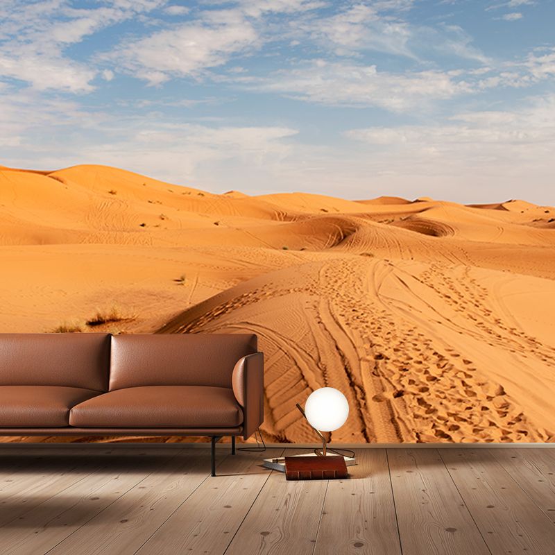 Desert Mound Wallpaper Mural Natural Landscape Wall Covering, Custom Print