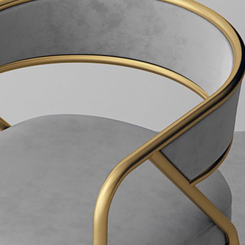Glam Velvet eetkamerstoelen metalen eetkamerstoelstoel voor restaurantgebruik