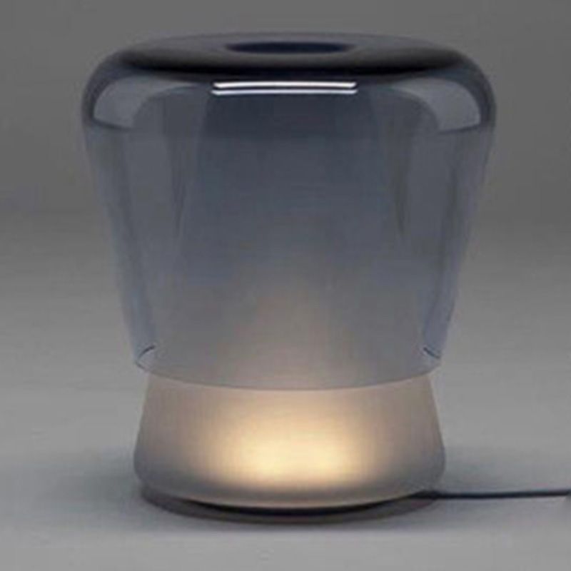 Nordic Creative Conical Tischlampe Glass Ein-Bulb-Schlafzimmer Nachtlicht