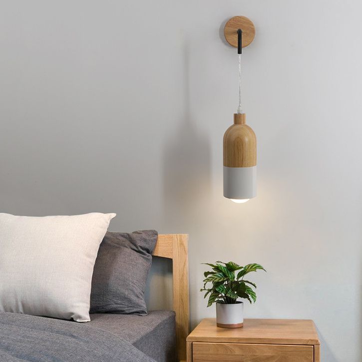 Luce a parete di luce neutra Simplicità Simplicità Apparecchi per illuminazione a parete per legno per camera da letto
