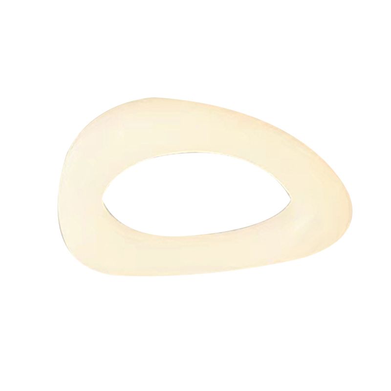 LED Flush Mount Lighting Modernism White Ceiling Light for Foyer Bedroom