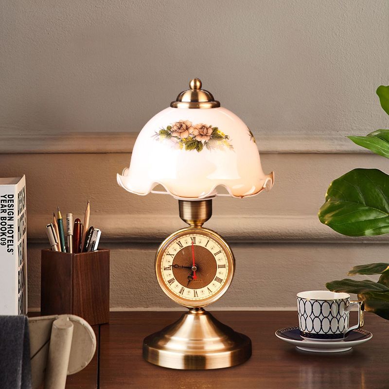 Antiquled Messing 1 Light Night Lamp