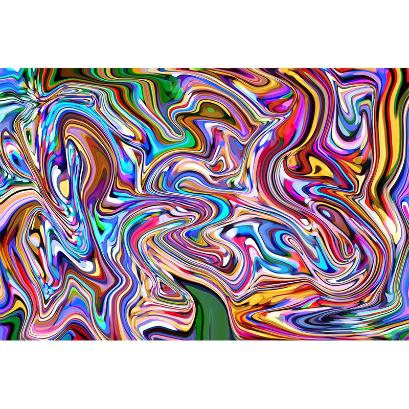 Abstract Pattern Mural Eco-friendly Decorative Wallpaper for Home