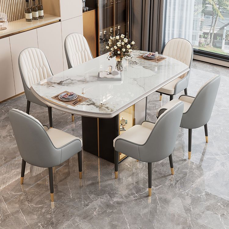 1/7 Piece Contemporary Style Dining Room Furniture Set for Home