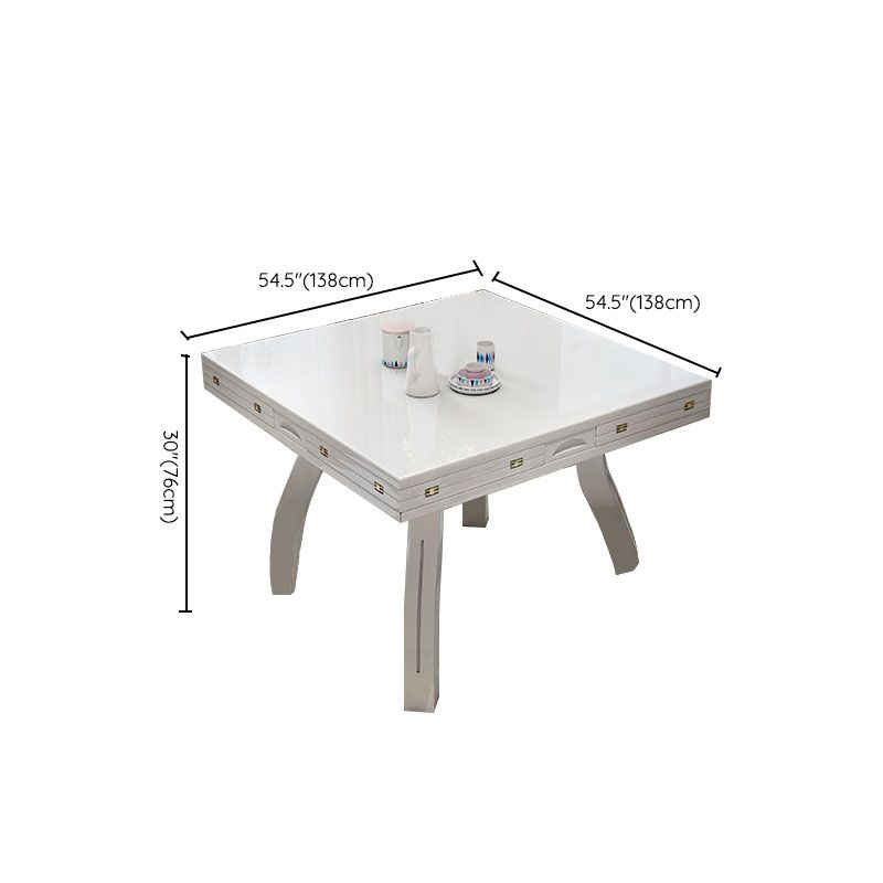 Solid Wood Dining Table Extendable Dining Table for Dining Room
