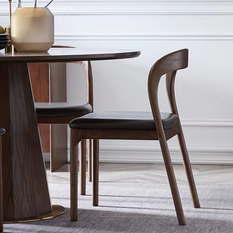 Dining Room Contemporary Armless Chair Solid Wood Dining Chair