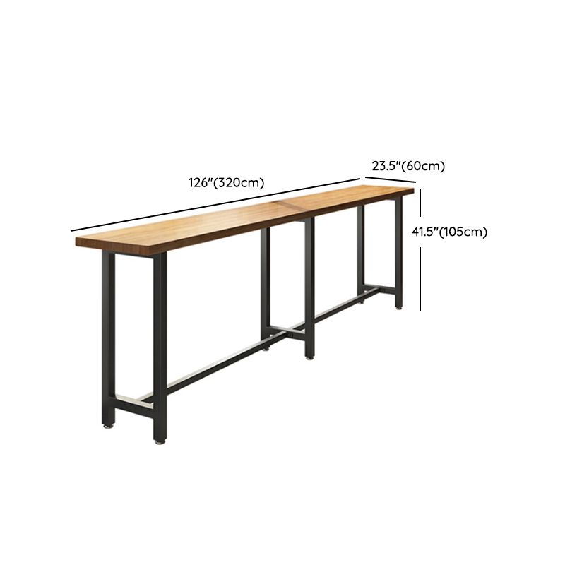 Glam Rectangle Bar Table Set 1/4/7/9 Pcs Iron Frame Bar Table and Stools