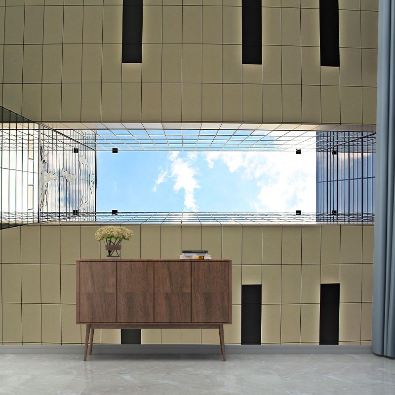 Construction Mural Wallpaper Environmental Modern Sleeping Room Decoration