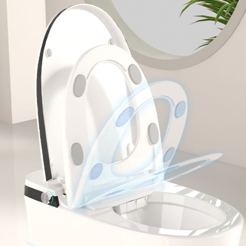 Modern Floor Mounted Toilet Bowl Porcelain Siphon Jet All In One Toilet