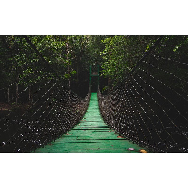 Space Extension Wall Mural Modern Style Mildew Resistant for Sleeping Room