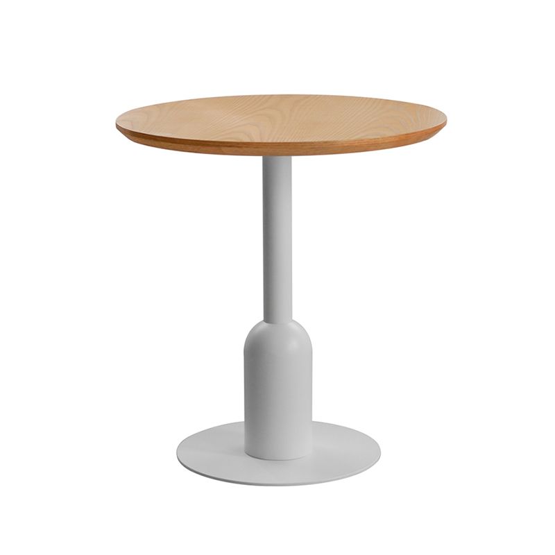 Industriestil Essstandort Tabelle MDF Esszimmermöbel mit Sockelbasis