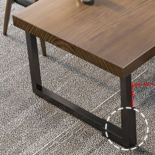 Modern 1/10 Pieces Dining Set Rectangle Pine Wood Dining Table for Cafe