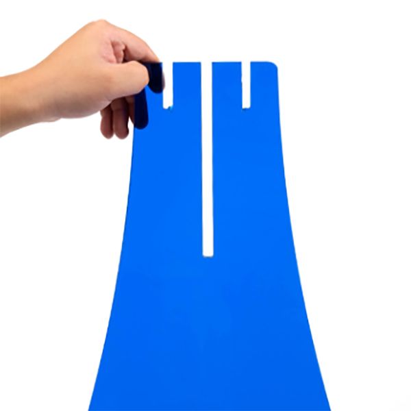 Modernistic Plastic Accent Side Table Round 3 Legs Living Room Corner Table