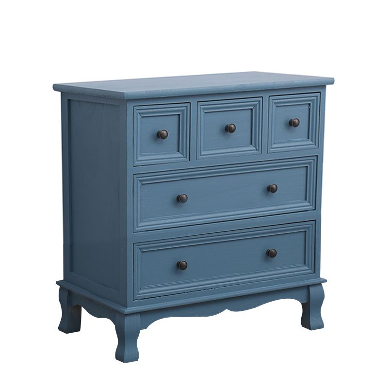Nautical Bedroom Storage Chest Solid Wood Chest with Drawers