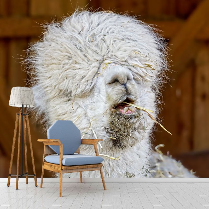 Cute Animal Mural Full Size Wall Covering for Home Decoration, Made to Measure