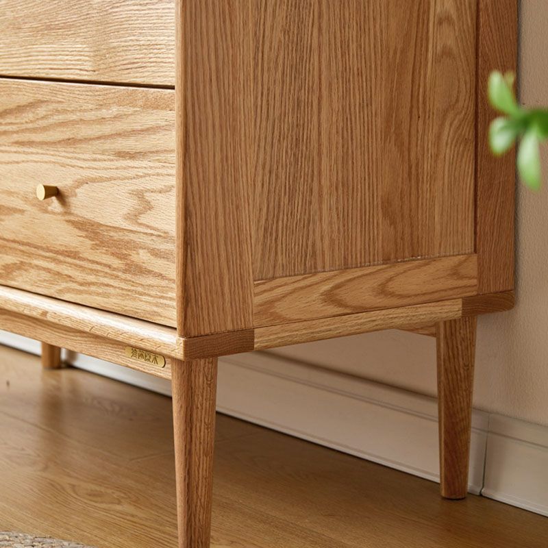 Contemporary Vertical Dresser Wood Storage Bachelor Chest for Home