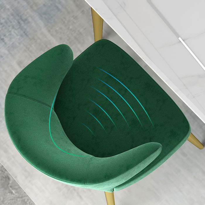 1/2/5 Pieces Rectangular Dining Table Set Modern Stone Dining Room Table and Chairs