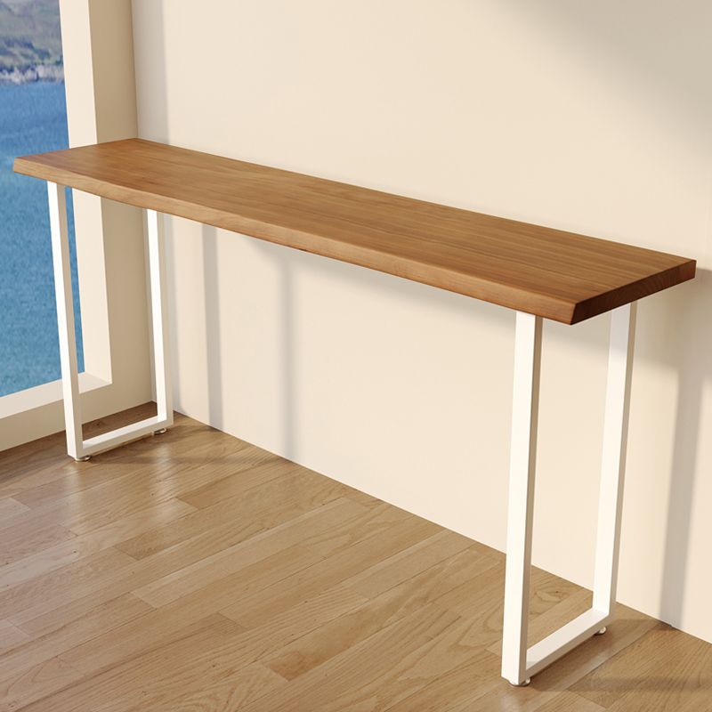 Contemporary Counter Height Table Solid Wood Bar Dining Table