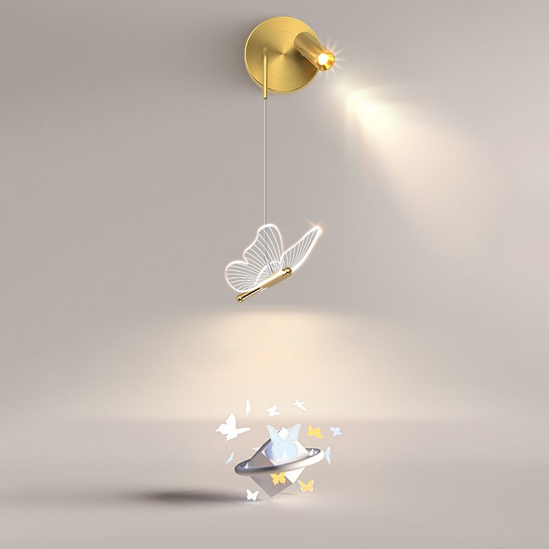 Moderne stijl LED SCONCE WANDELLICHT 2 Lichten Wandlamp in goud voor slaapkamer