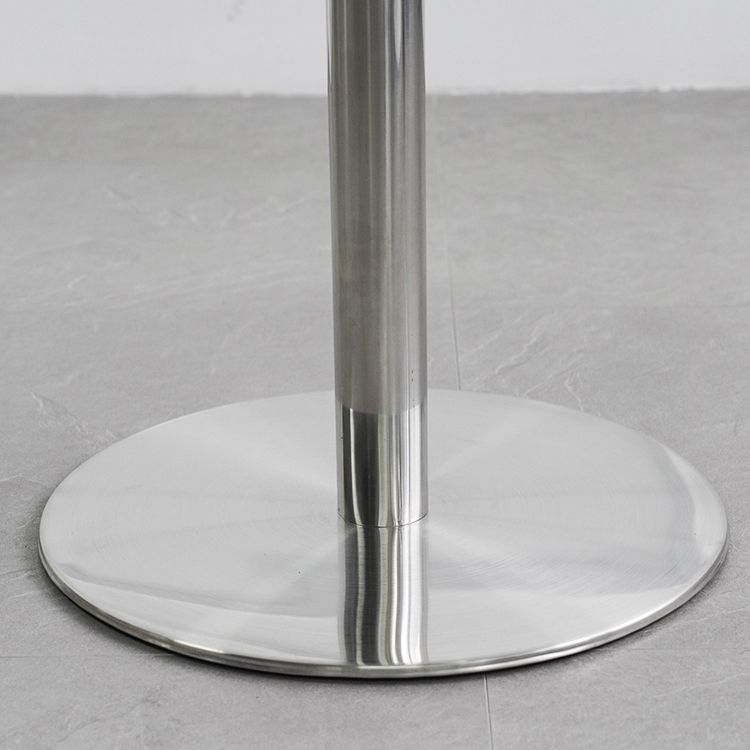 Industrial Style Dining Site Table Stainless Steel Dining Room Collection
