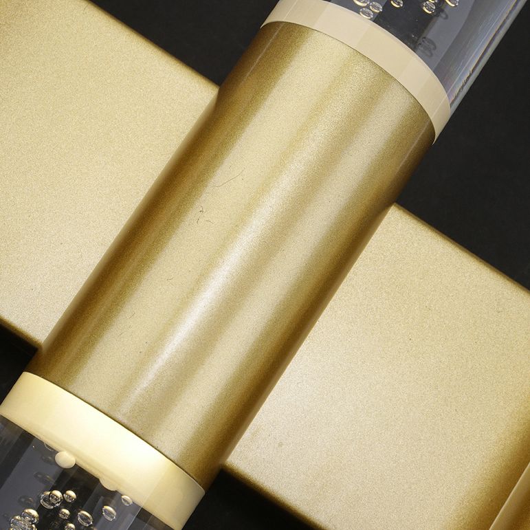 Moderno cilindro in stile di lusso su e giù a parete a led sconce cristallo montato lampada montata per camera da letto