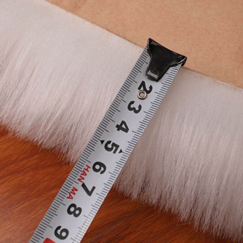 Relaxing Solid Shag Rug Polyester Area Rug Pet Friendly Indoor Carpet for Home Decoration