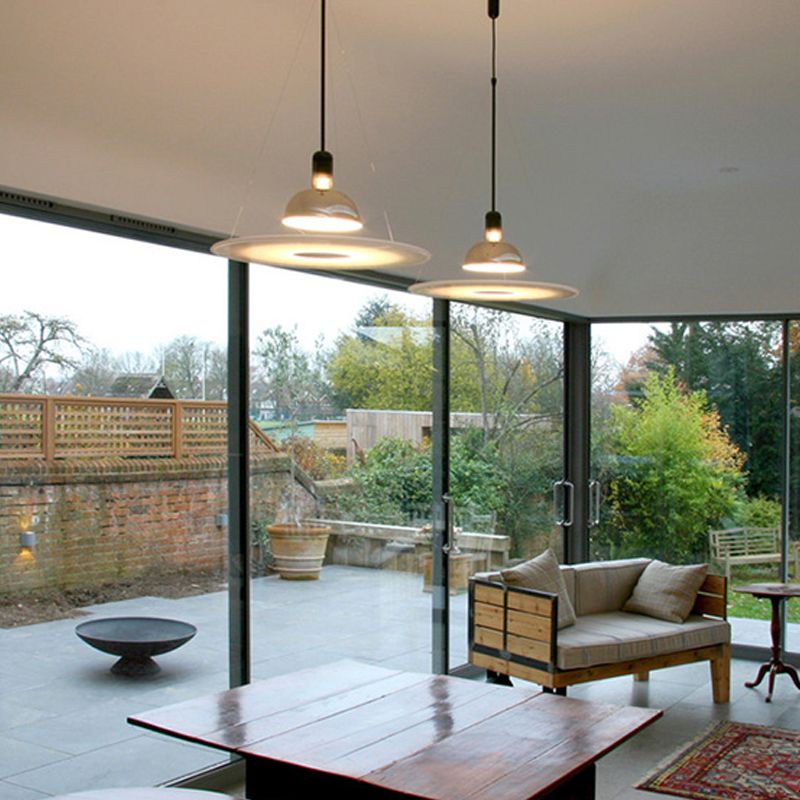 Suspension en forme de bol Light Postmodern 1-Light Pendentif pour le salon