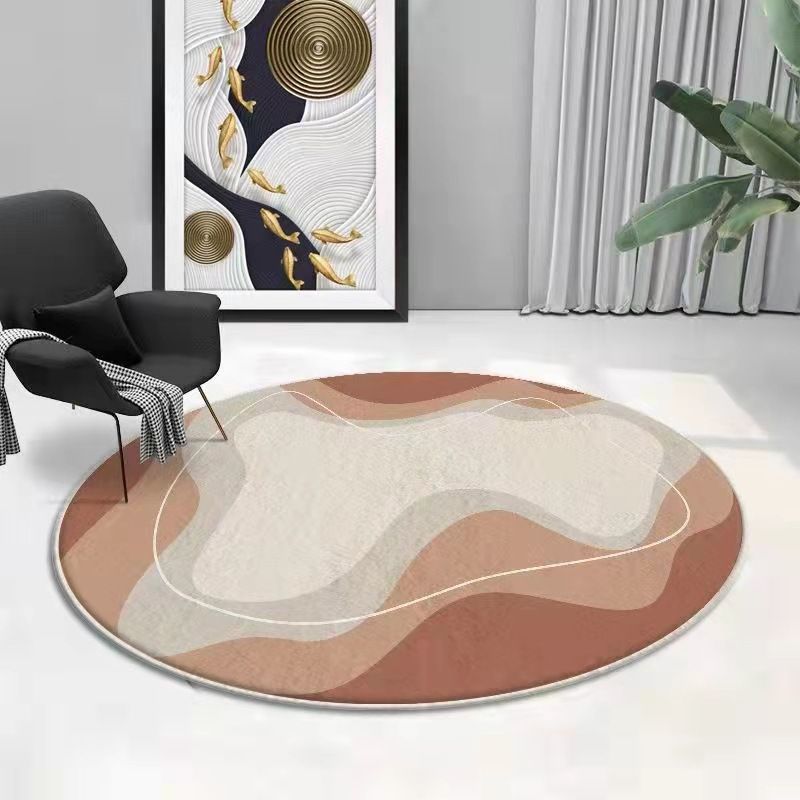 Zwart gradiënt helling tapijt polyester modern tapijt wasbaar tapijt voor woonkamer