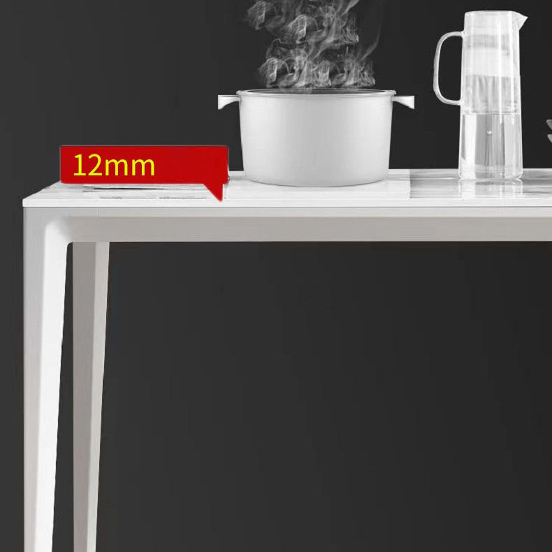 Modern Style Sintered Stone Dining Table Set 1/4/5/7 Pieces Dining Set for Home