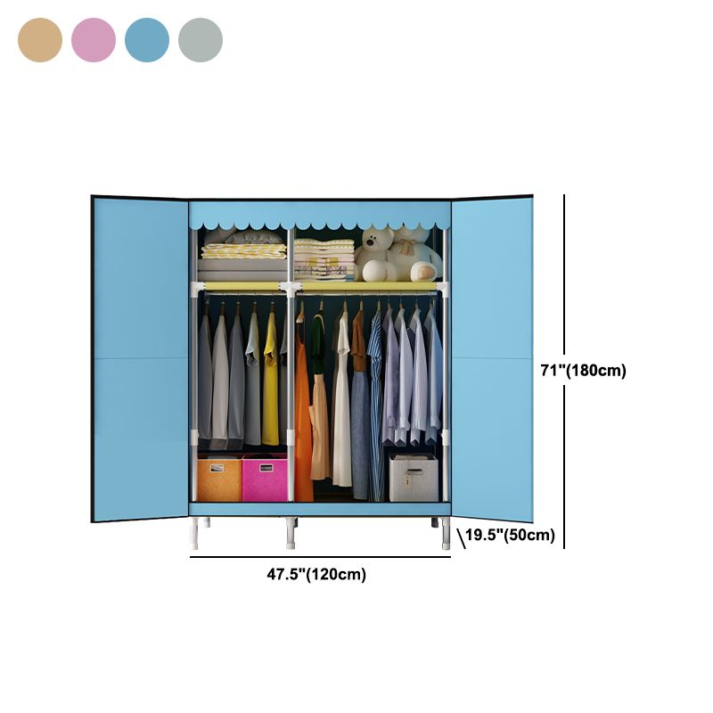 Metal Frame Storage Cabinet with Legs Modern Cabinet for Home