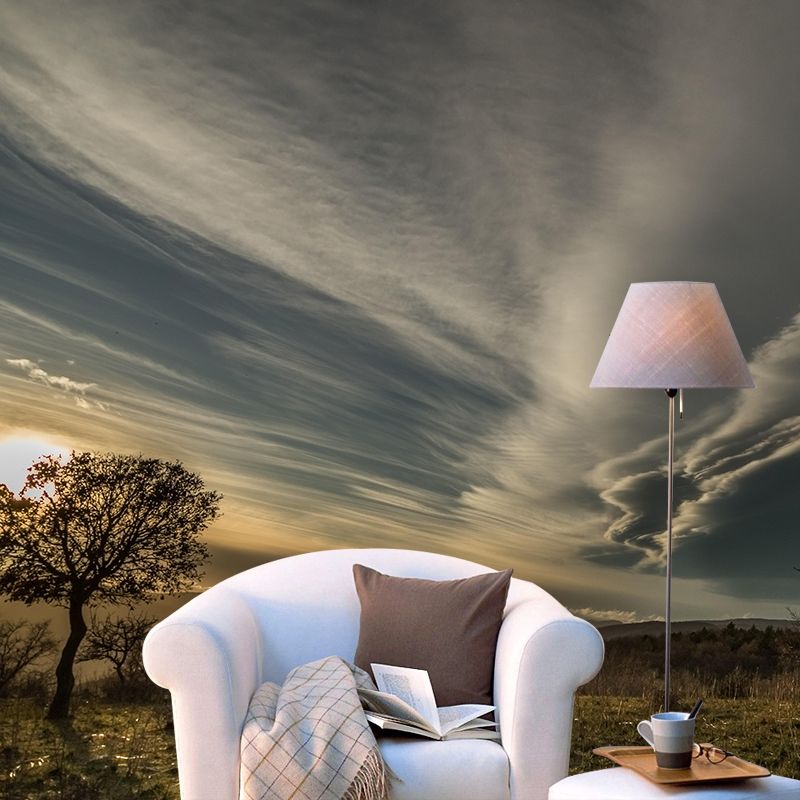 Sky Cloud Customized Sky Wall Mural Mildew Resistant Wallpaper for Wall Decor