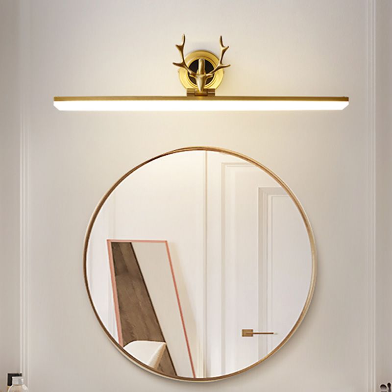 Minimalism Mirror Light Vanity Light Fixtures for Washroom Restroom Powder Room