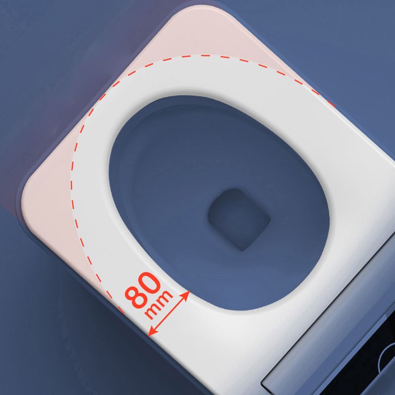 Modern Ceramic Flush Toilet Heated Seat Included Urine Toilet for Bathroom