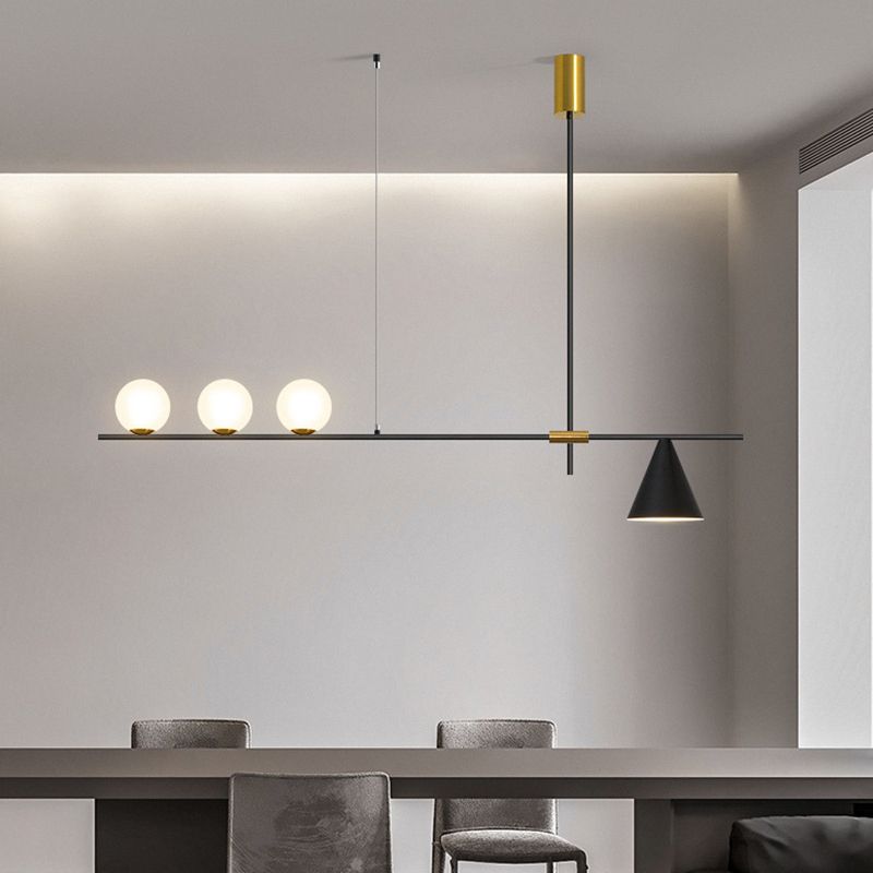 Unique Shape Hanging Island Lights Modern Hanging Light Fixture for Dining Room