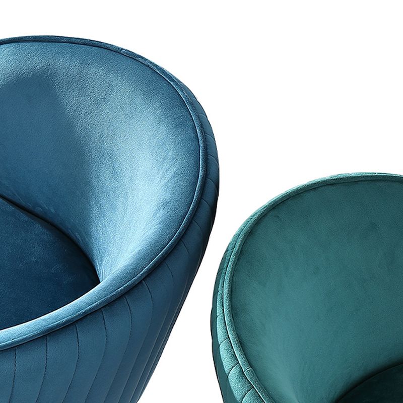 Glam Velvet Bar Stool Backrest Counter Stool for Bristol with Metal Legs