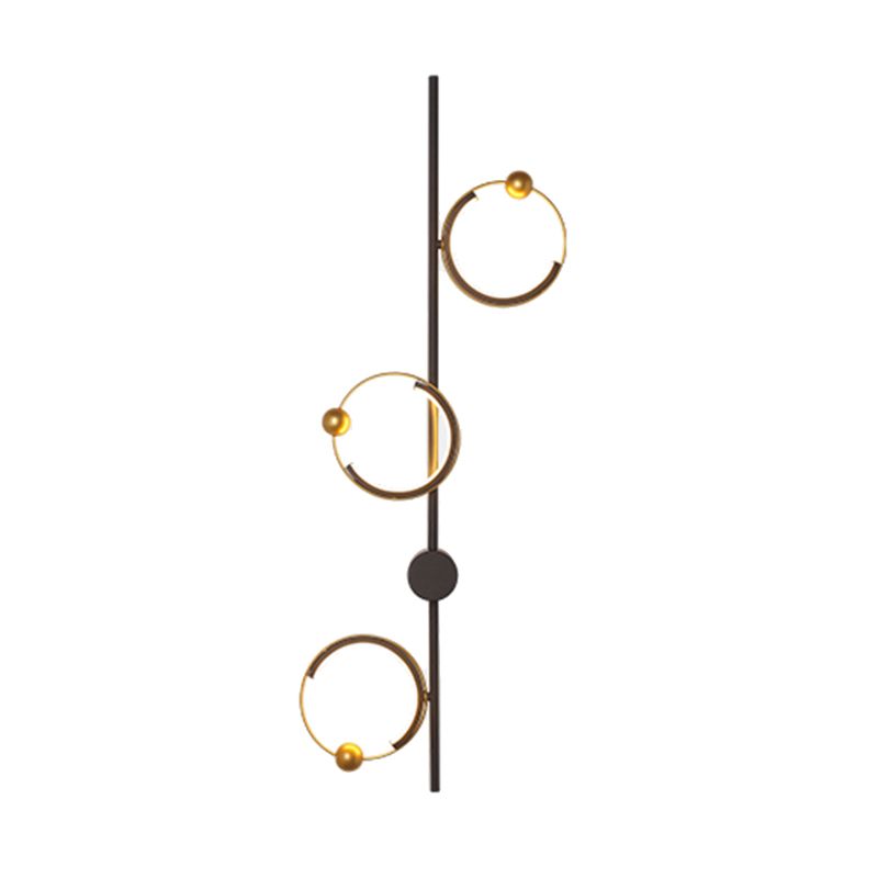 Nordic Style Wall Light Circle Shape LED Wall Lamp with Acrylic Shade for Bedroom