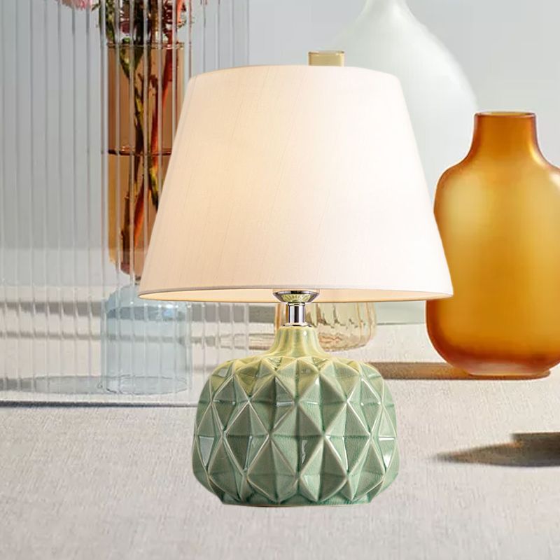 Trellis Keramikglas -Form Night Lamp