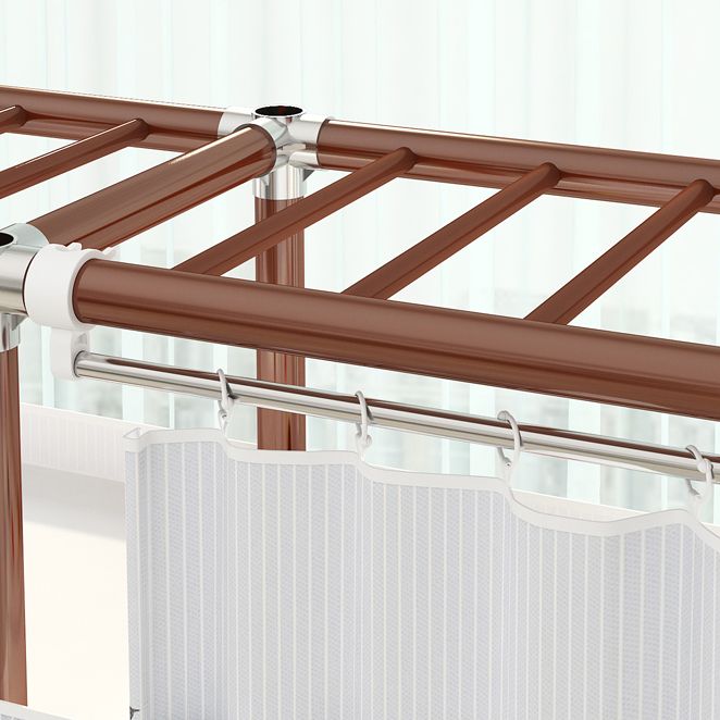 Modern Style Wardrobe Armoire Steel Frame Wardrobe for Bedroom