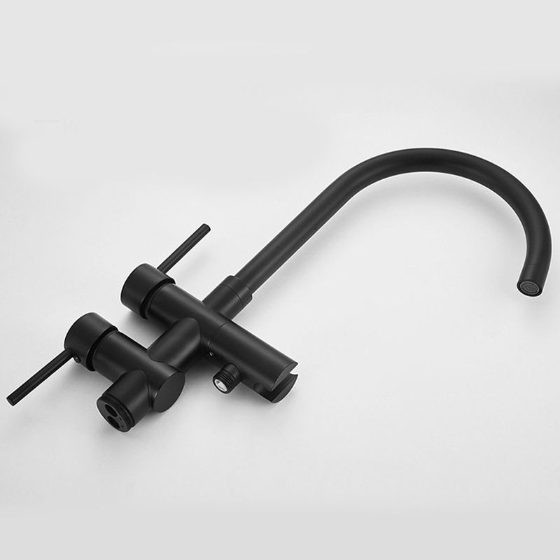 Modern Freestanding Tub Faucet Floor Mounted Lever Freestanding Tub Filler Trim