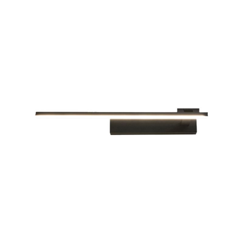 Modern Simple Style Iron Vanity Light Strip Shape LED Vanity Lamp for Shower Room
