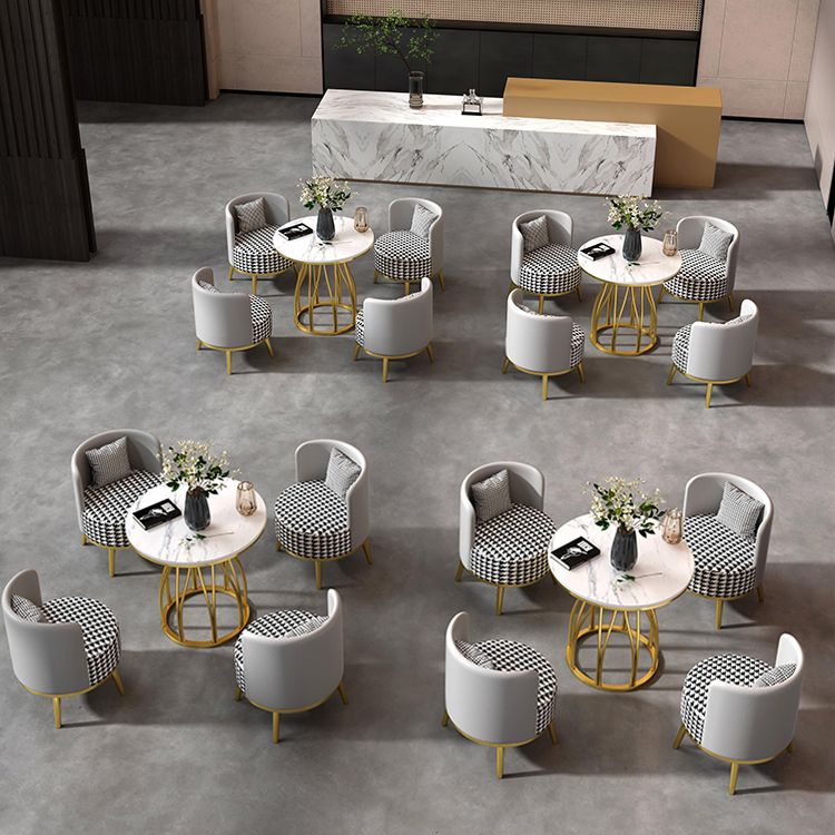 Glam 1/2/5 Pieces Metal Dining Set Dining Furniture Set /Separate Items