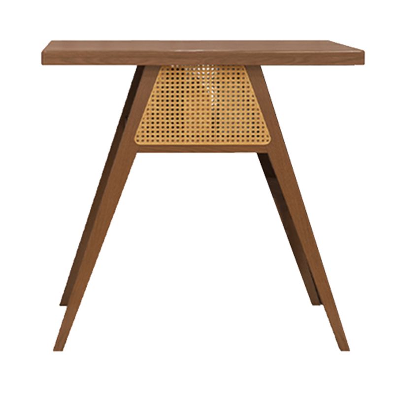2 Person Patio Dining Table Set Rubber Wood Bistro Table Set