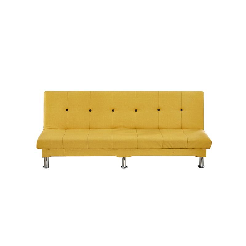 Contemporary Armless Sofa Convertible Sofa, 70.86" L x 23.62" W x 27.55" H