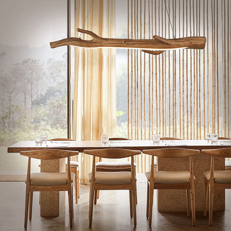 Lustre moderne île japonaise Lumières de lustre en acrylique pour la salle de thé