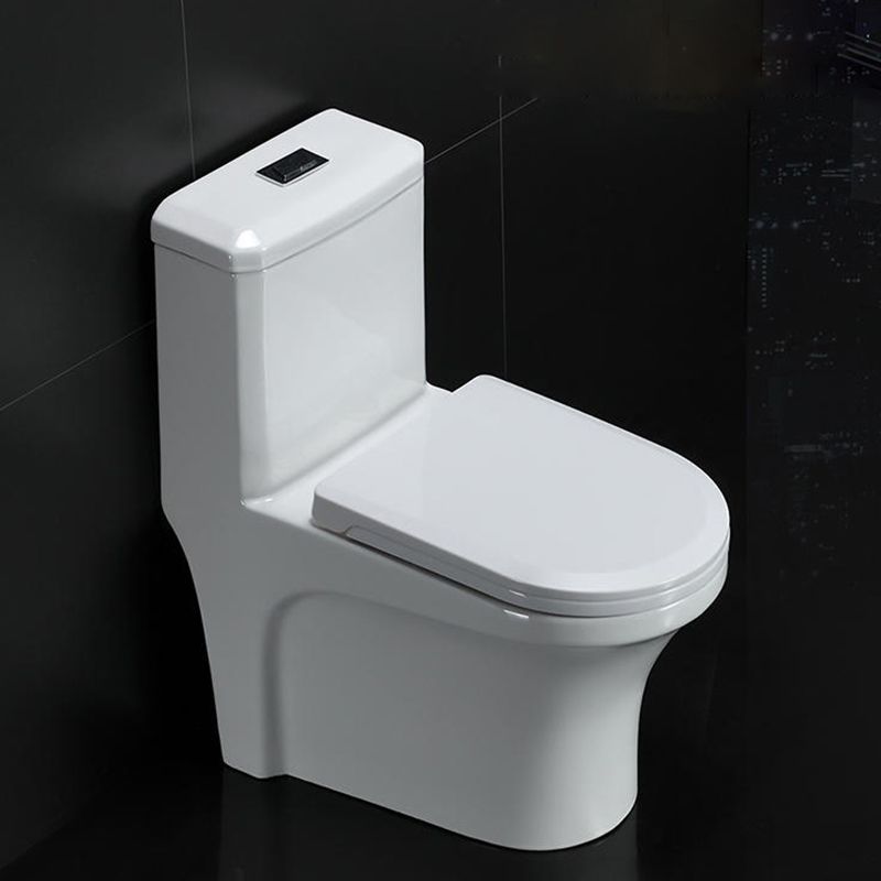 Modern Seat Included Flush Toilet 1-Piece Urine Toilet for Bathroom