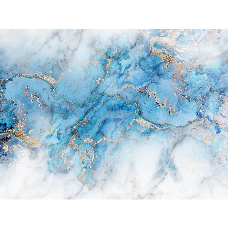 Stain Resistant Abstract Pattern Mural Non-Woven Modern Wall Decor for Girls Room