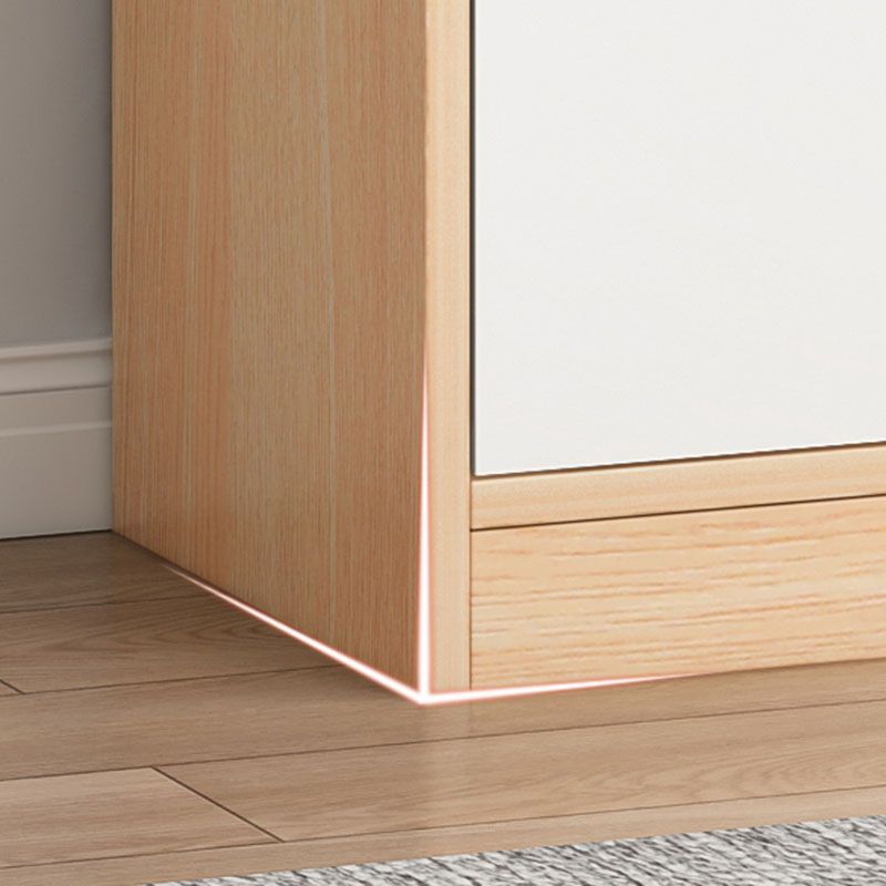 Closed Wooden Bookcase Modern Home Living Room Bedroom Standard Bookshelf